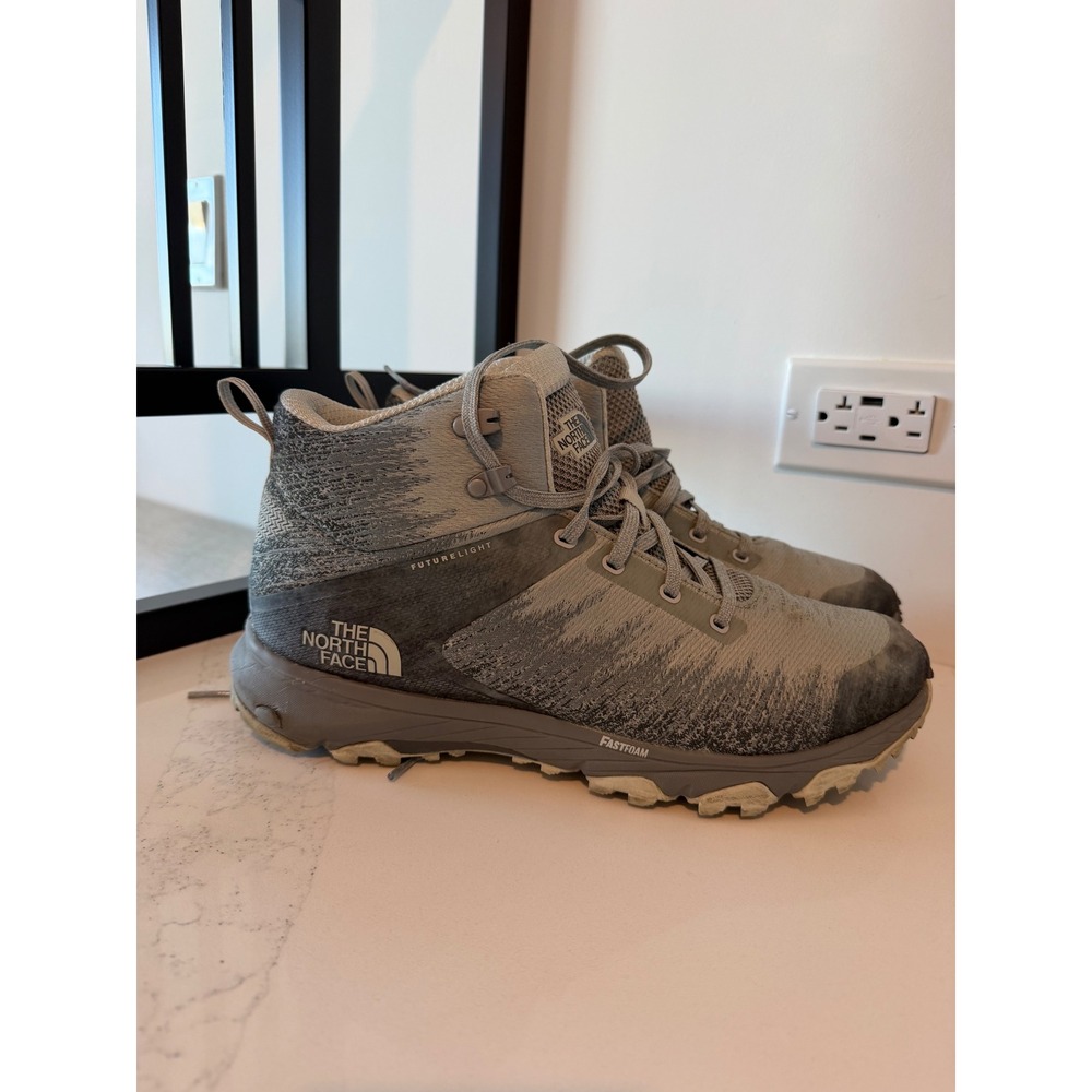 The North Face Ultra Fastpack IV Mid Futurelight Grey Hiking Boots Mens 10.5